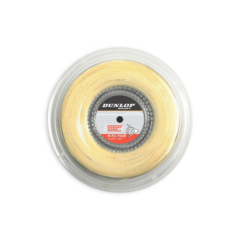 Dunlop Tennissaite M-Fil Tour natur 200m Rolle