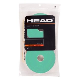 Head Overgrip Prime Tour 0.6 mm (Komfort, Griffigkeit) mint 30er Clip-Beutel