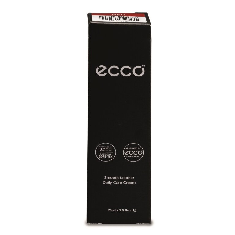 ECCO Schuhpflegecreme Leather Care Brick rot - 1 Dose 75ml