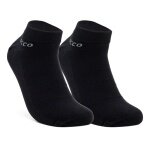 ECCO Tagessocke Sneaker Classic Longlife 2-Pack (robust und atmungsaktiv) schwarz Herren - 2 Paar