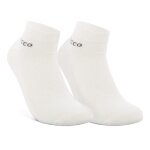 ECCO Tagessocke Sneaker Classic Longlife 2-Pack (robust und atmungsaktiv) weiss Herren - 2 Paar