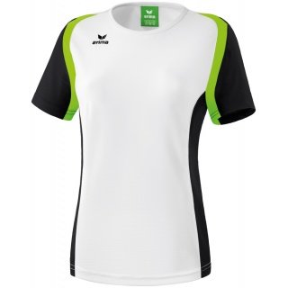 Erima Shirt Razor 2.0 weiss/schwarz/grün Damen