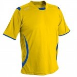 GECO Sport-Tshirt Levante (100% Polyester) gelb/blau Herren