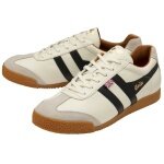 Gola Sneaker Harrier Elite - Made in England - weiss/schwarz Herren