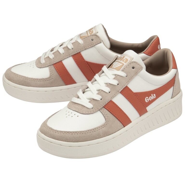Gola Sneaker Grandslam Pure weiss/blossom/koralle Damen