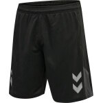 hummel Sporthose Short hmlLEAD Trainer kurz (Seitentaschen, Mesh-Material) schwarz Herren