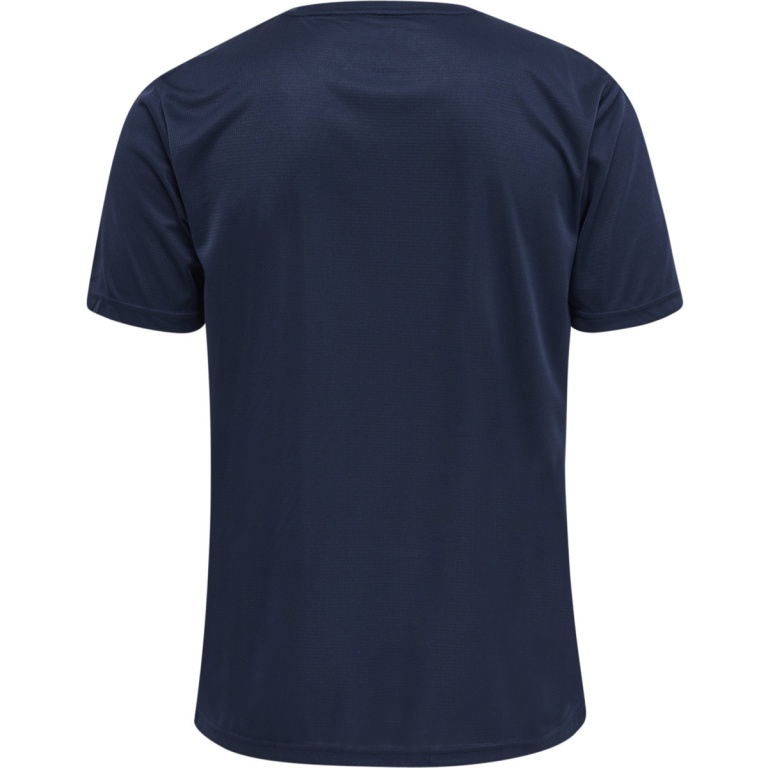 Hummel Heren Chevron T-Shirt Blauw