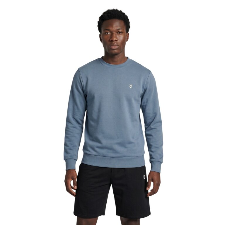 hummel Freizeit-Pullover hmlPULSE Sweat Crewneck hellblau Herren