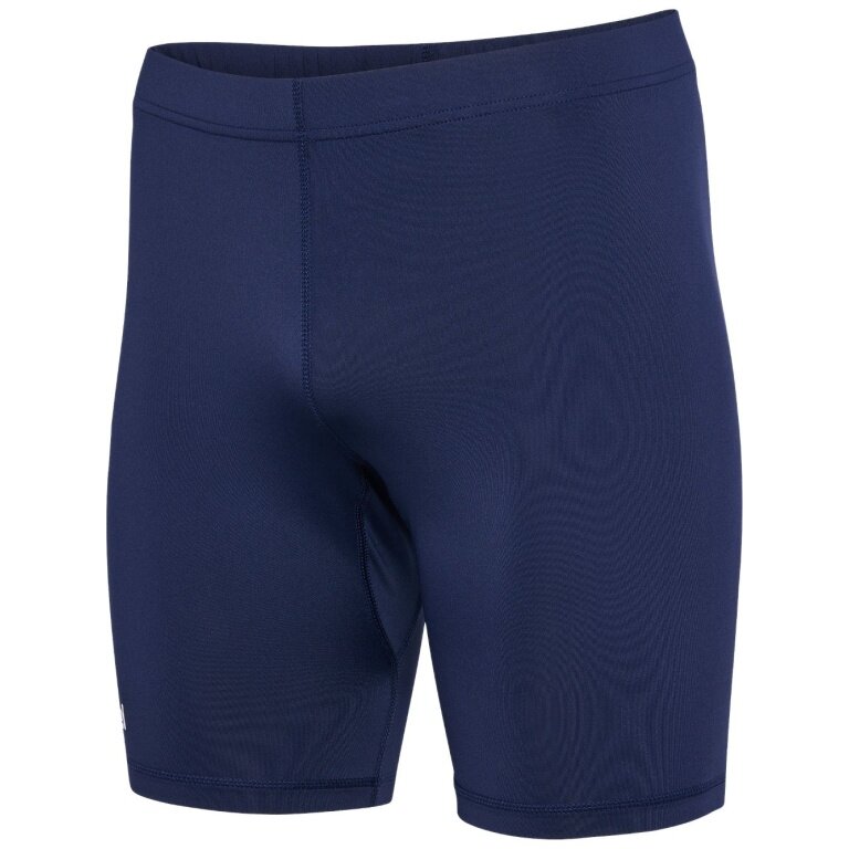 hummel Funktionshose hmlBL Essential Short Tight (enge Passform) marine blau Herren