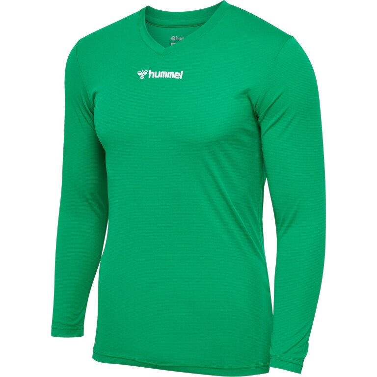 hummel Funktionsunterwäsche Langarmshirt hmlBL Essential Tee grün Herren