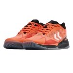 hummel Hallen-Indoorschuhe HB Topflight Pro (Handball) orange/schwarz Herren