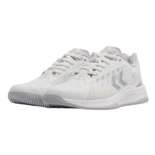 hummel Hallen-Indoorschuhe HB Topflight Pro (Handball) weiss/grau Herren