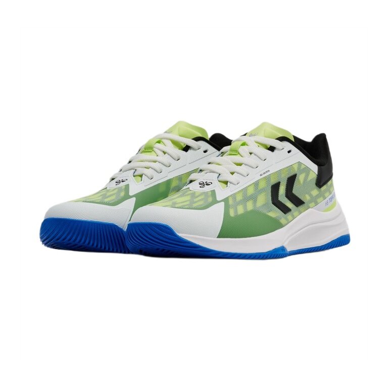 hummel Hallen-Indoorschuhe HB Topflight Pro (Handball) grün/weiss Herren