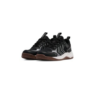 hummel Hallen-Indoorschuhe Power Stable LC schwarz/anthrazitgrau Kinder