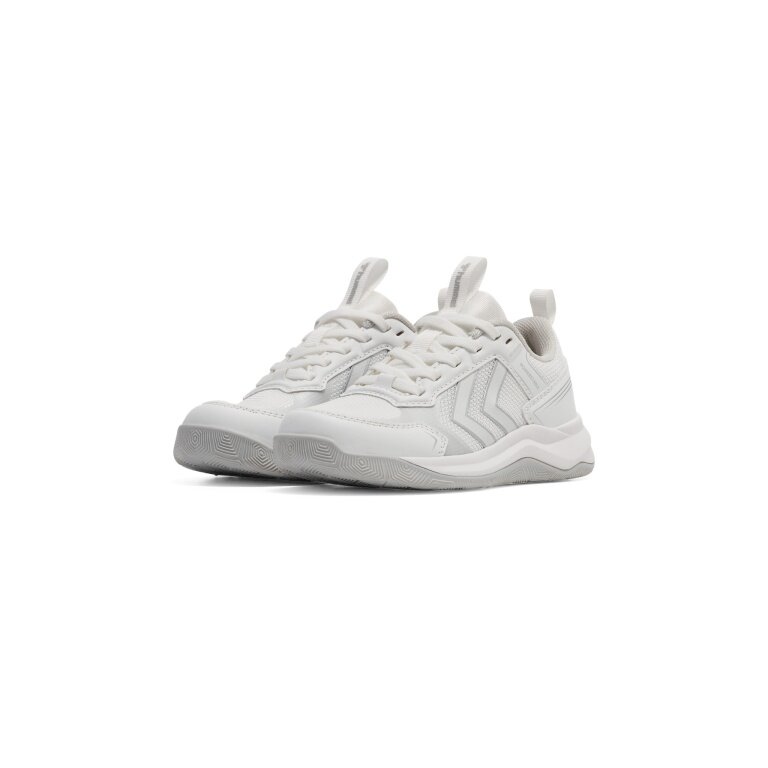 hummel Hallen-Indoorschuhe Power Stable LC weiss Kinder