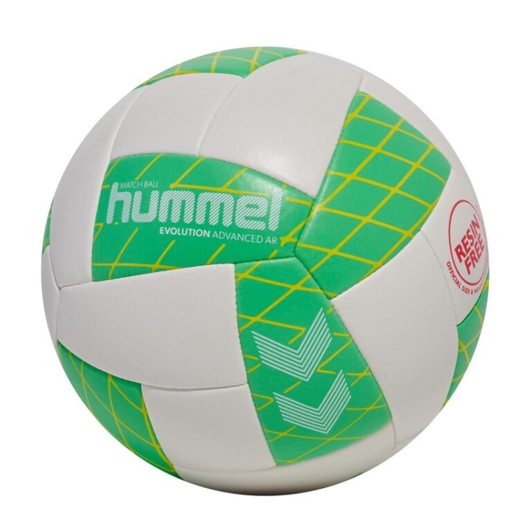 hummel Handball hmlEVOLUTION Advanced AR HB (Größe 2) grün/weiss/gelb - 1 Stück