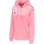 hummel Sport-Kapuzenpullover hmlCORE XK Poly Sweat Hoodie (Polyester-Sweatstoff) mit Kapuze pink Damen
