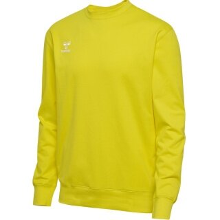 hummel Freizeit-Pullover hmlGO 2.0 Sweatshirt (weicher Sweatstoff) gelb Herren