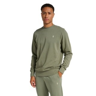 hummel Freizeit-Pullover hmlPULSE Sweat Crewneck grün Herren
