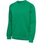 hummel Freizeit-Pullover hmlRED Classic Sweatshirt (Sweatstoff, Rippbündchen) grün Herren