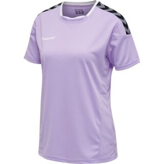 hummel Sport-Shirt hmlAUTHENTIC Poly Jersey (leichter Jerseystoff) Kurzarm lavender Damen