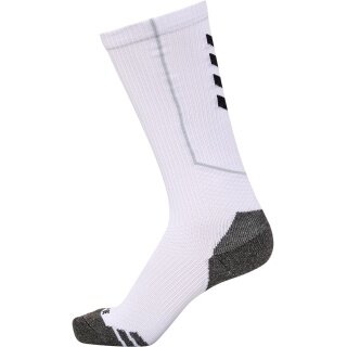 hummel Sportsocke hmlPRO Training Crew (Materialmix) weiss/schwarz - 1 Paar