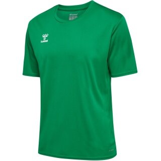 hummel Sport-Tshirt hmlESSENTIAL (100% rec. Polyester) Kurzarm grün Kinder