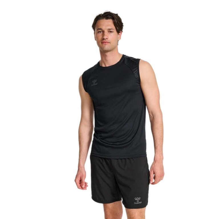 hummel Sport-Tank hmlPRO Training Jersey (schnelltrocknend) schwarz Herren