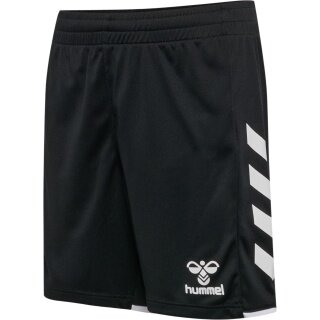 hummel Sporthose hmlCORE 2.0 Shorts (angenehmes Tragegefühl) schwarz/weiss Kinder