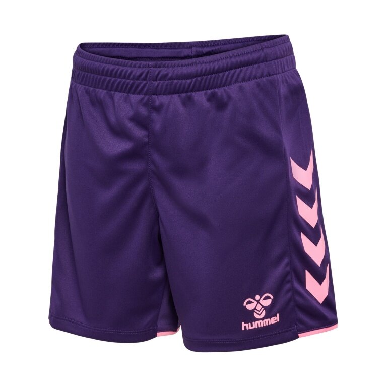 hummel Sporthose hmlCORE 2.0 Shorts (angenehmes Tragegefühl) violett/pink Kinder