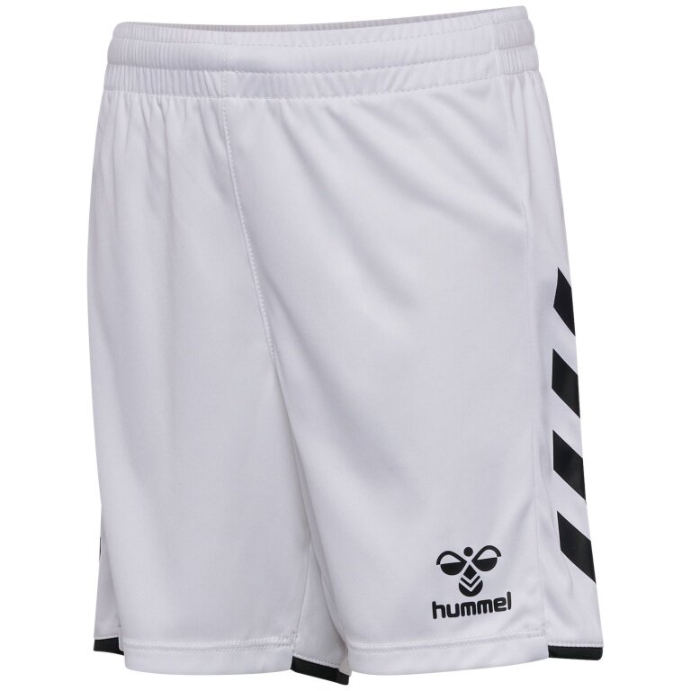 hummel Sporthose hmlCORE 2.0 Shorts (angenehmes Tragegefühl) weiss/schwarz Kinder