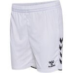 hummel Sporthose hmlCORE 2.0 Shorts (angenehmes Tragegefühl) kurz weiss/schwarz Damen