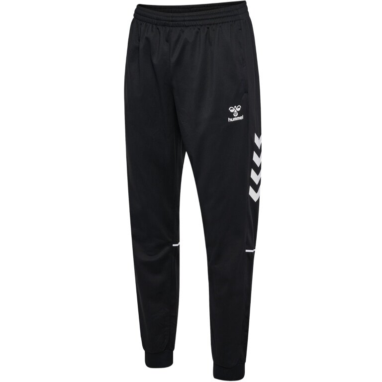 hummel Sporthose hmlCORE 2.0 Track Pants (100% rec. Polyester) lang schwarz/weiss Herren