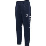 hummel Sporthose hmlCORE 2.0 Track Pants (100% rec. Polyester) lang marineblau/weiss Kinder