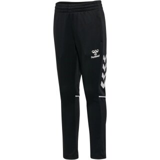 hummel Sporthose hmlCORE 2.0 Training Pants (Polyester-Sweatstoff) lang schwarz/weiss Kinder