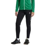 hummel Sporthose hmlCORE 2.0 Training Pants (Polyester-Sweatstoff) lang schwarz/weiss Damen