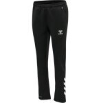 hummel Sporthose hmlCORE XK Poly Pants (Polyester-Sweatstoff, mit Reißverschlusstaschen) lang schwarz Damen