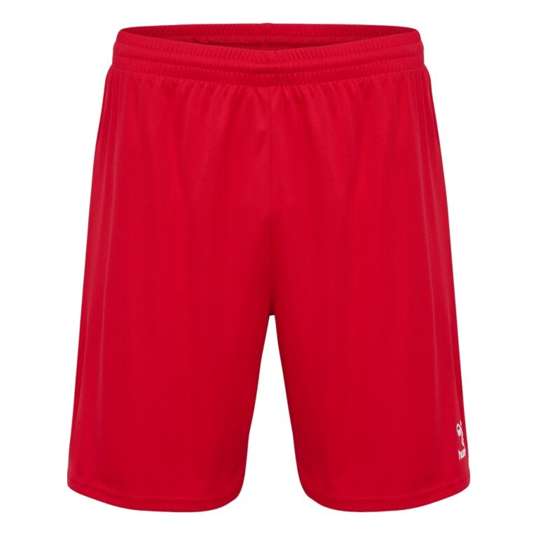hummel Sporthose hmlESSENTIAL Shorts (angenehmes Tragegefühl) kurz rot Herren