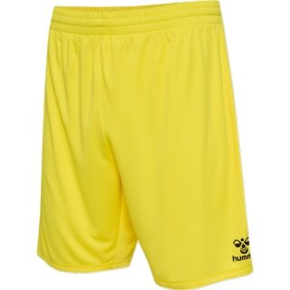 hummel Sporthose hmlESSENTIAL Shorts (angenehmes Tragegefühl) kurz gelb Herren