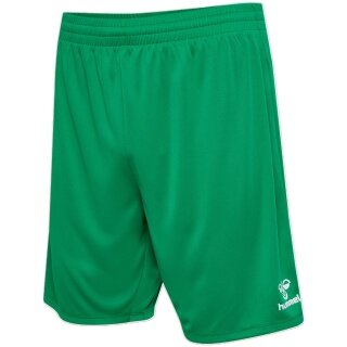 hummel Sporthose hmlESSENTIAL Shorts (angenehmes Tragegefühl) kurz grün Herren