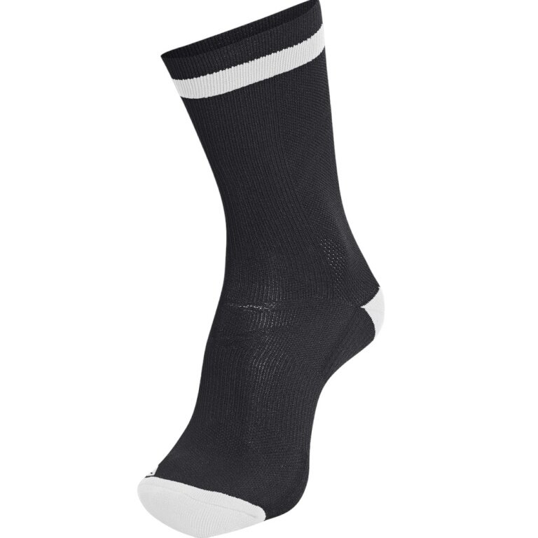hummel Sportsocke Elite Indoor Low schwarz/weiss - 1 Paar