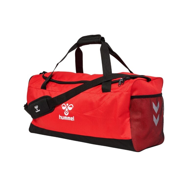 hummel Sporttasche hmlCORE 2.0 Sports Bag (Größe M - 45 Liter) rot/schwarz