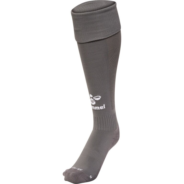 hummel Stutzenstrumpf hmlESSENTIAL Football (feuchtigkeitsabsorbierend) grau/weiss - 1 Paar