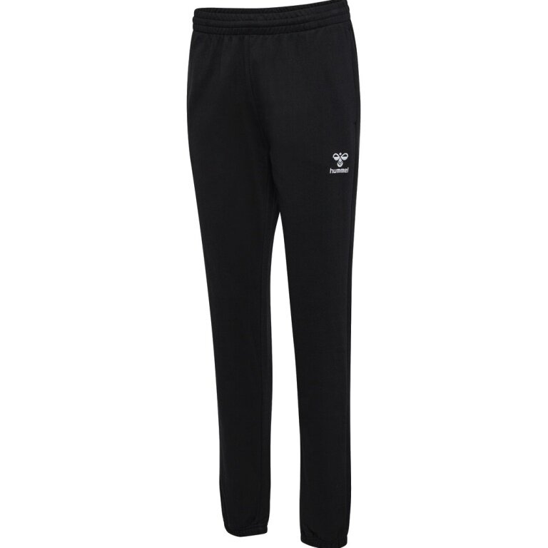 hummel Freizeithose hmlGO 2.0 Sweatpants (weicher Sweatstoff) lang schwarz Damen
