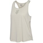 hummel Tanktop hmlCOURT Light Weight (atmungsaktiv, leicht) beige Damen