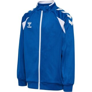 hummel Trainingsjacke hmlCORE 2.0 Track Zip (100% rec. Polyester) blau/weiss Jungen