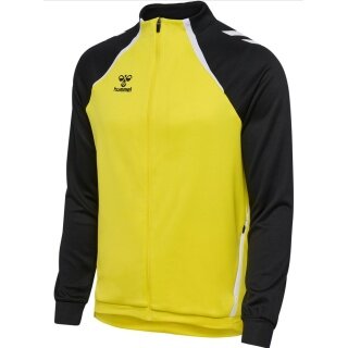 hummel Trainingsjacke hmlLEAD 2.0 Track Zip (hohe Atmungsaktivität) gelb/schwarz Herren