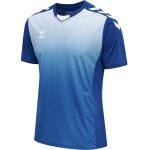 hummel Sport-Tshirt hmlCORE XK Sublimation Jersey (Interlock-Stoff, Beecool) Kurzarm dunkelblau Herren