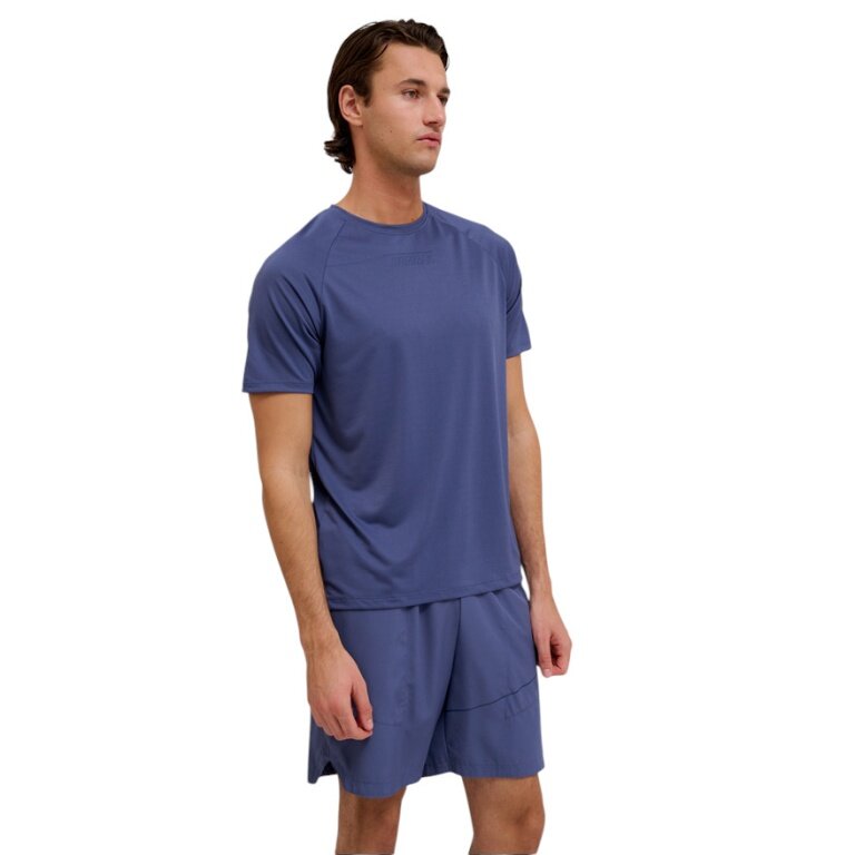 hummel Sport-Tshirt hmlCOURT Light Weight (atmungsaktiv, schnelltrocknend) indigoblau Herren