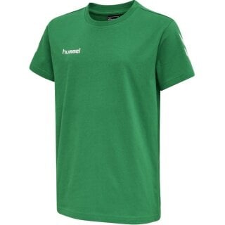 hummel Sport/Freizeit-Tshirt hmlGO Cotton (Baumwolle) Kurzarm grün Kinder